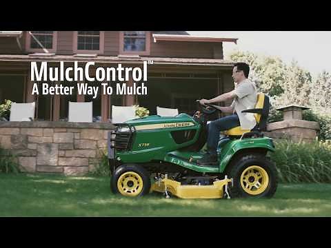 MulchControl™ | John Deere X700 Series Tractors