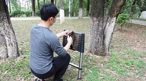 Telescoping Ladder 12.5 FT, Stainless Steel Extension Extendable Ladder with Safe Locking Mechanism, Multi-Purpose Telescopic Collapsible Ladders for Home, RV, Outdoor, 330 lbs Capacity - Amazon.com