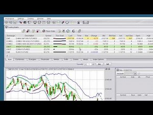 Click Futures - Firetip Trading Platform Tutorial - Setting up the Trading Matrix