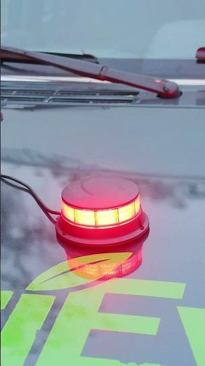 Easy installation guide for magnetic flashing beacon lights on trucks and all emergency vehicles