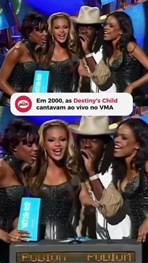 Em 2000, as Destiny's Child cantavam ao vivo no VMA. Relembre o momento!