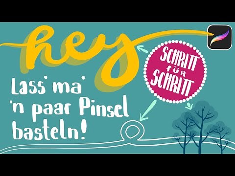 Procreate Tutorial -Pinsel erstellen- deutsch
