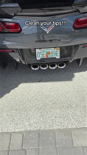 How to Keep Your Corvette Tips Clean