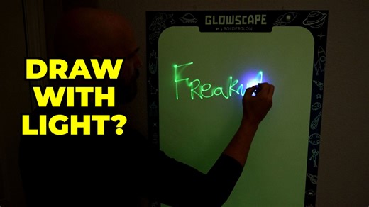 A glowing drawing pad?