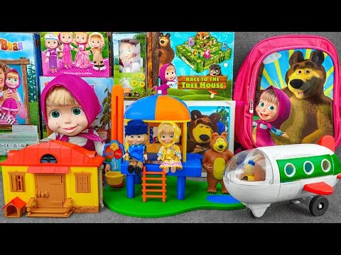93 Minutes Satisfying with Unboxing Cute & Fun Masha and The Bear Toys Collection ASMR 🐾🍁