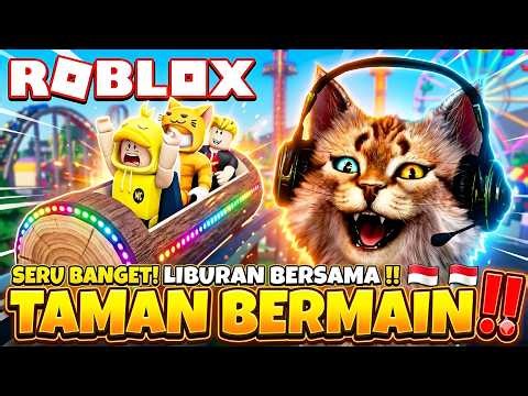 MISTER & GOZOUX ON A VACATION TO THE PLAYGROUND!! 😸 Ft. @MCGG - Roblox Indonesia