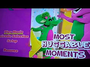 Opening to Barney Most Huggable Moments 2004 DVD