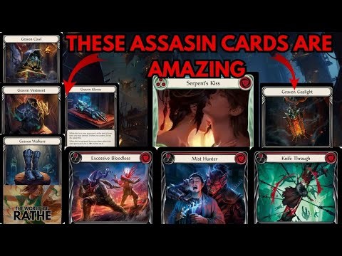 NEW ASSASSIN CARDS ARE CRAZY - FLESH AND BLOOD COMPENDIUM #fabtcg