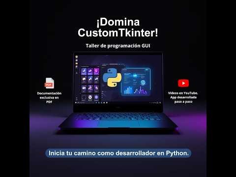 32 - Curso de CustomTkinter |Proyecto 1: Indicador de Estado por Fecha (Azul, Amarillo o Rojo).