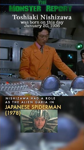 Toshiaki Nishizawa was born #onthisday January 20, 1936 #ゴジラ #godzilla