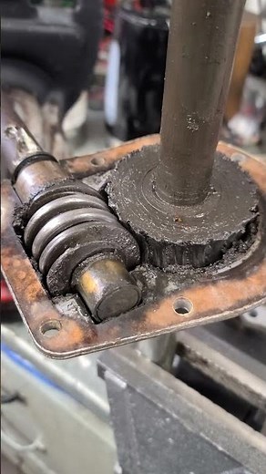 THIS IS WHY YOU SHOULD ADD GREASE TO YOUR SNOWBLOWER AUGER GEAR BOX #shorts #donyboy73 #snowblower