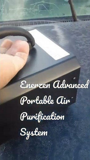 First time using ozone machine. Enerzen Advanced Portable Air Purification System