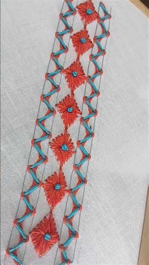 elegant border design #lifewiththreads #borderdesign