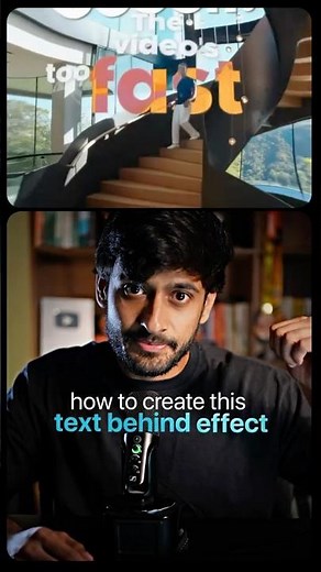 How To Add TEXT Behind OBJECTS In Premiere Pro