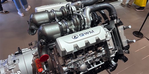 China's Great Wall Motors Flaunts Two 8-Cylinder Engines at CES That Could Reach Production