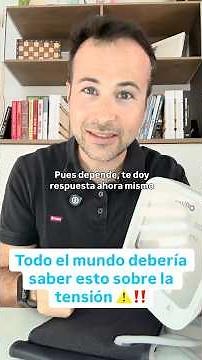 Lo que TODO el mundo debería saber sobre la TENSIÓN arterial ⚠️