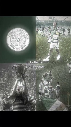 Top 10 Clubs with THE most Trophies 🔥 #football #club #top10 #trophies #top #edit