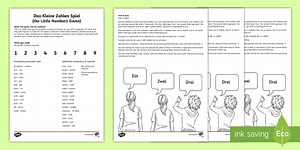 The Little Counting Game German