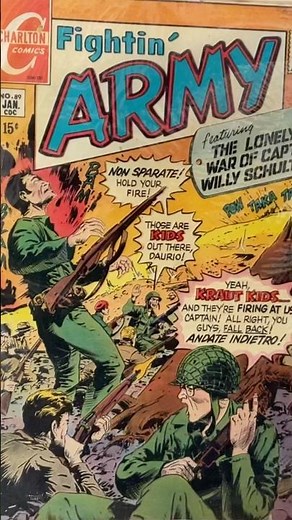 Fighting Army #89 Charlton Comics (15 cent Silver Age )