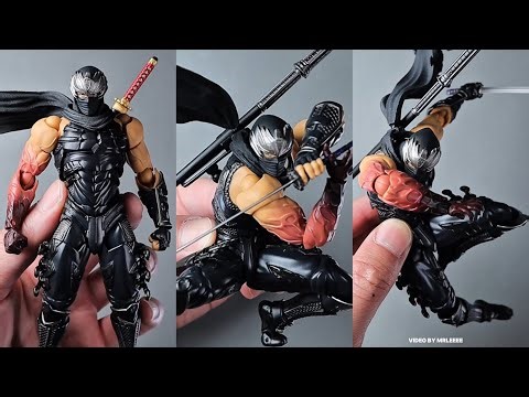 New Ninja Gaiden 3 Razors Edge Ryu Revoltech in hand by Mr Lee preorder at Titan Toyz