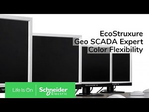 EcoStruxure Geo SCADA Expert 15 - Color Flexibility | Schneider Electric Support