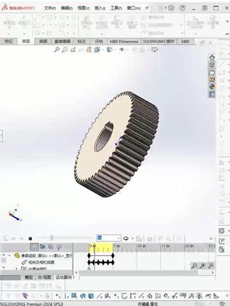 一个视频教会你SolidWorks中圆柱槽口的绘制！ SolidWorks 槽口绘制，零基础一步一画#机械 #机械建模 #solidworks #干货分享 #零基础教学