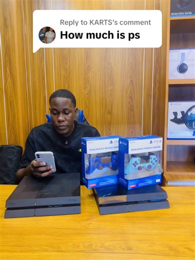 Replying to @KARTS price for a ps4 it’s 900,000/= fullset 2 controllers and 9 games comes on it and 6 month warranty contact 0750821530#playstation #ps4 #ps4gamer #foryoupage #gaming