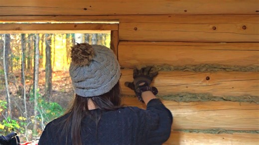 Building A Log Cabin