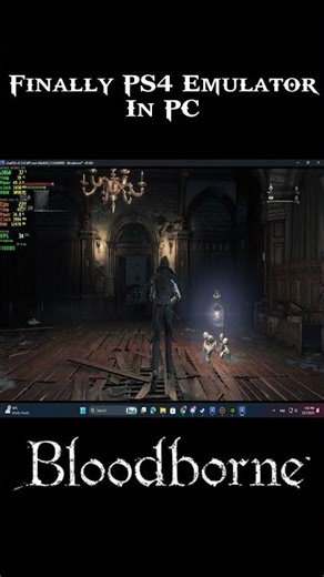 Bloodborne on PC via ShadPS4 | In-Game Gameplay Footage