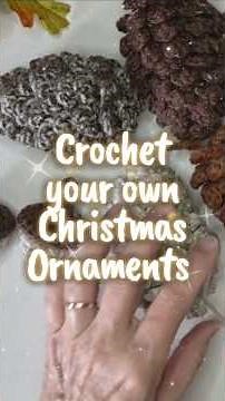 Crochet Christmas Ornaments⛄Beginner friendly tutorials ❄️