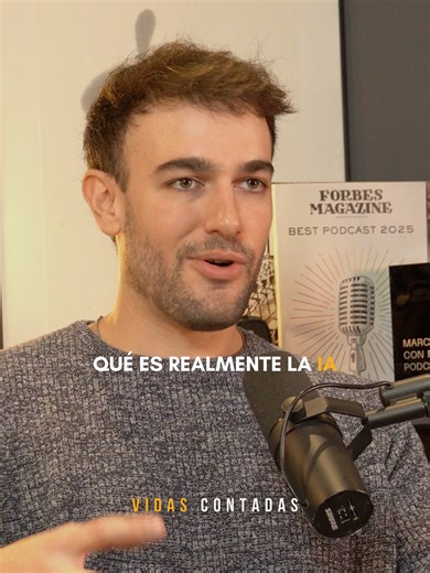 Qué es realmente la IA y cómo podemos utilizarla en el día a día. 🔴 Link en bio al episodio completo. #IA