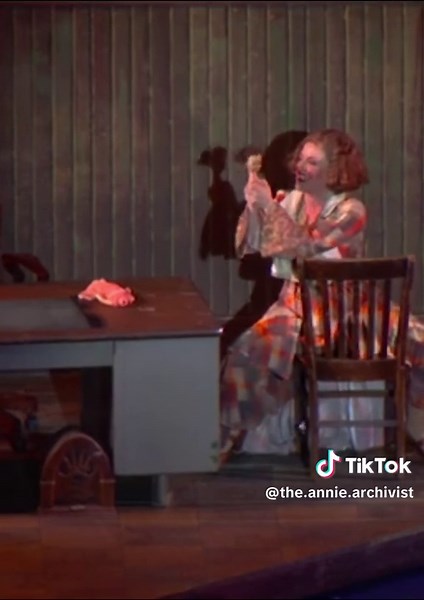 Jennifer Simard as Miss Hannigan at The Muny in 2018. #annie #broadway #theatre #jennifersimard #musical