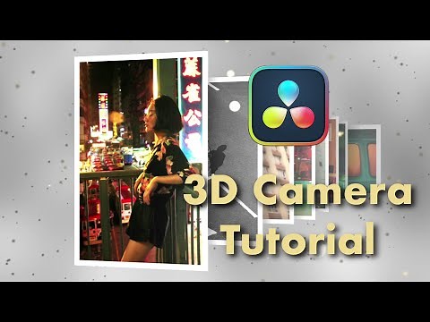 How to Use the 3D Camera in DaVinci Resolve - Basic Tutorial