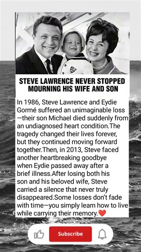 Steve Lawrence Lost His Wife & Son — His Heart Never Healed 💔