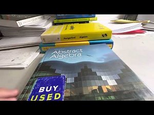 My algebra text book collection