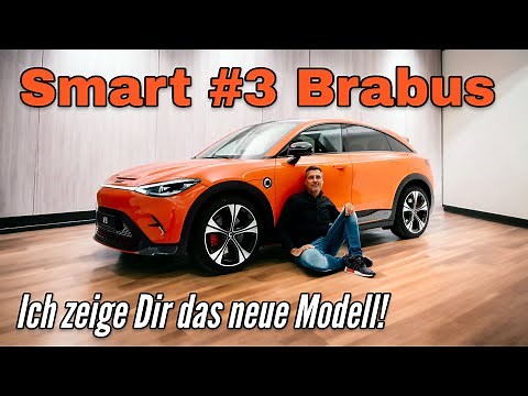 Smart #3 Brabus: Der ist ja schräg (am Heck)! Elektro-Allradler mit 315 kW im ersten Check | 2024