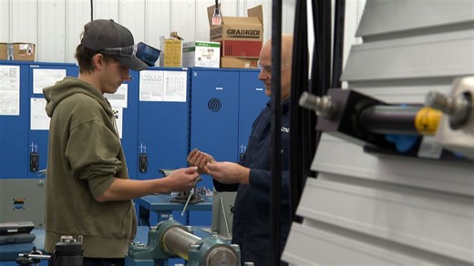 A small group of students in Stephenville hold hope there are jobs in the wind energy sector