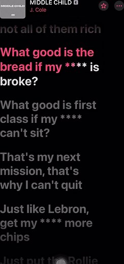 J Cole - Middle Child Lyrics Video