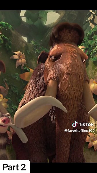 Buck Saves Manny and Diego in Ice Age 3