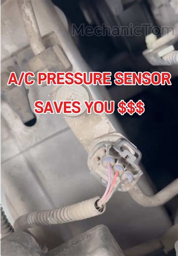 A/C pressure sensor #acpressuresensor #mechanic | mechanic
