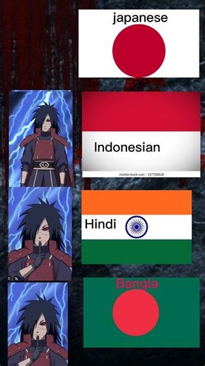 Itachi Uchiha's Painful Goodbye in 5 Different Voices #uchiha #itachi #animevoice