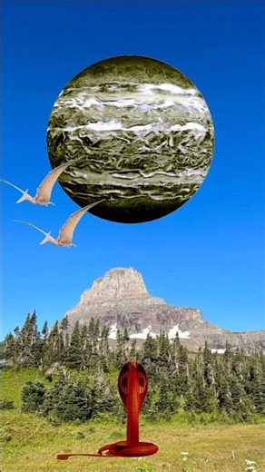 Giant Planet FALLS to Earth! (Pterodactyls & King Cobra)