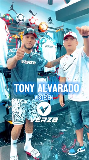 Tony Alvarado Viste en Verza Sport🔥⚽️🤙🏻 | VERZA Sports