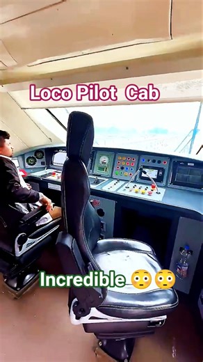 Vande Bharat Locopilot Cab 😳😳 #locopilot #vlog #short #viralvideo