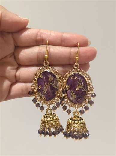 Transform Your Rose into Elegant Jhumkas