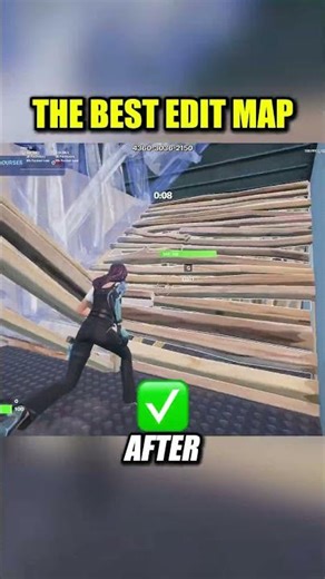 The BEST EDIT Map to get BETTER 😍 #fortnite #shorts