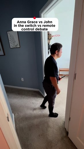 38K views · 747 reactions | Anna Grace says, ‘Use the switch!’ John says, ‘Nope, remote control is KING!’  I swear these two argue more like siblings than uncle and niece! Whose team are YOU on—#SwitchSquad or #RemoteCrew? Drop your vote in the comments! ⬇️ #FamilyComedy #FunnyDebate #UncleLife #RelatableLaughs #specialneedsawareness | Naomi Lourdes Pyle | Facebook