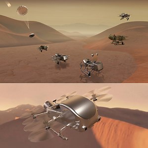 NASA Confirms Dragonfly Rotorcraft Drone Mission to Saturn's Moon Titan