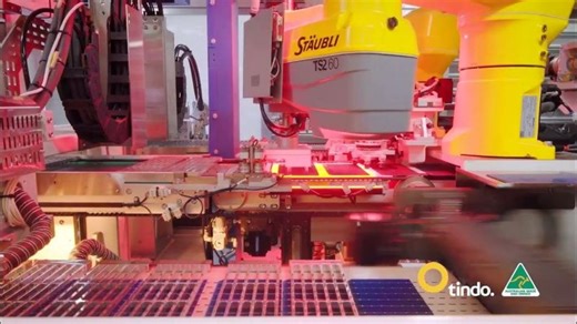 Tindo | How we make Australian solar panels | Tindo Solar