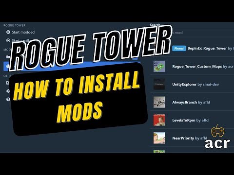 Rogue Tower How to Install Mods